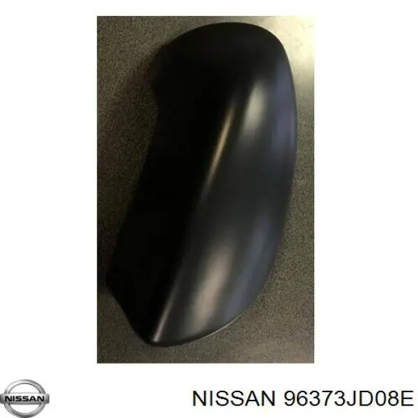 Compre 96373JD08E Nissan/Infiniti Placa sobreposta (tampa) do espelho de retrovisão direito