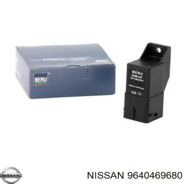 Compre 9640469680 Nissan/Infiniti Relê das velas de incandescência