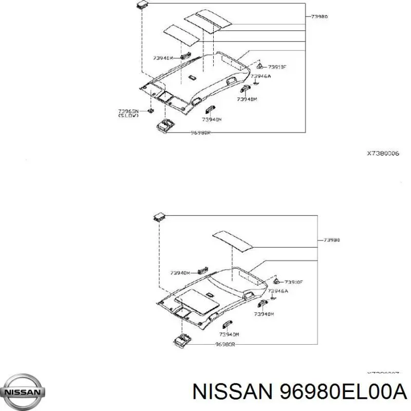 96980EL00A Nissan/Infiniti 