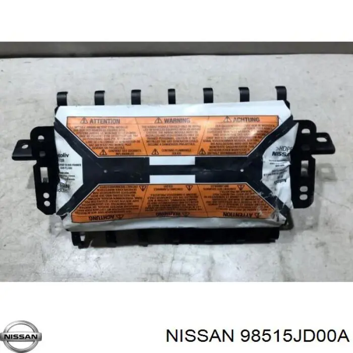 98515JD00A Nissan/Infiniti Cinto de segurança (AIRBAG) de passageiro