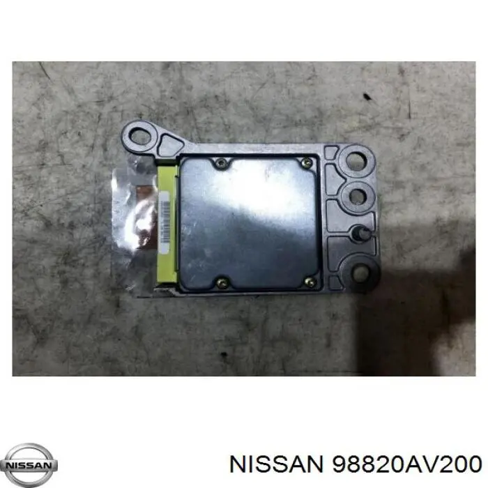 98820AV200 Nissan/Infiniti Módulo processador de controlo da bolsa de ar (Centralina eletrônica AIRBAG)