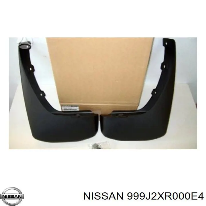 999J2XR000E4 Nissan/Infiniti Protetores de lama traseiros, kit