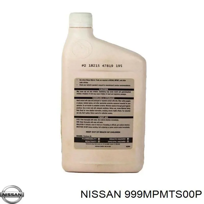 Compre 999MPMTS00P Nissan/Infiniti Óleo de transmissão