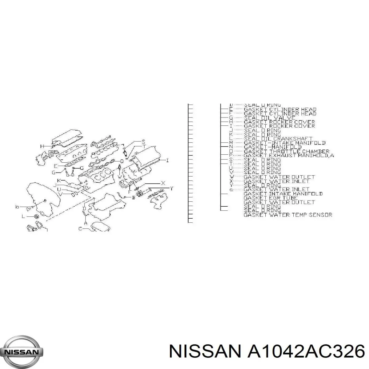 025366501 Victor Reinz Kit superior de vedantes de motor