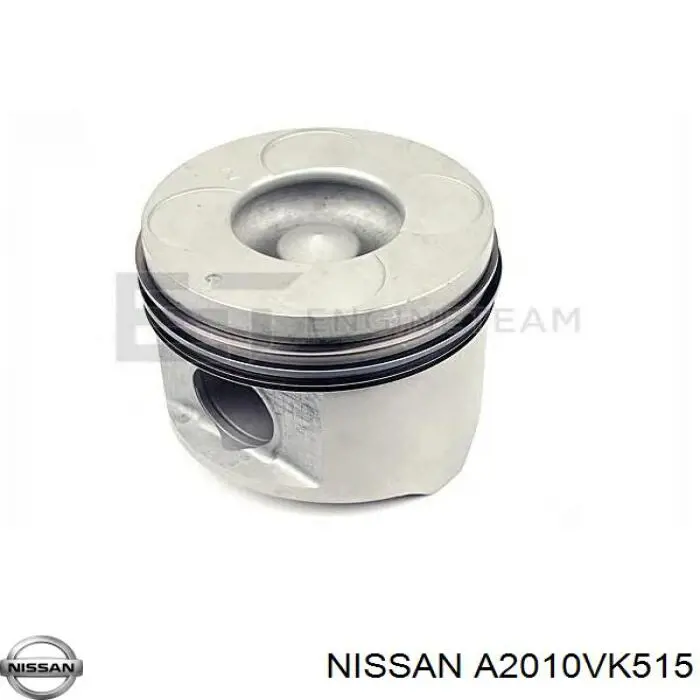 A2010VK515 Nissan/Infiniti Pistão do kit para 1 cilindro, STD