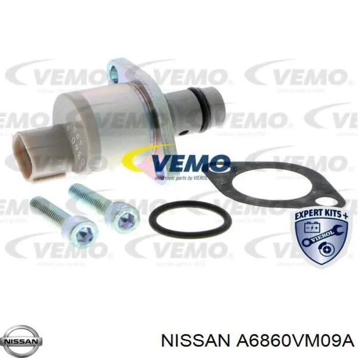 Válvula de regulação de pressão (válvula de redução da Bomba de Combustível de Pressão Alta) Common-Rail-System Nissan/Infiniti A6860VM09A preço, a partir de 126,26 USD