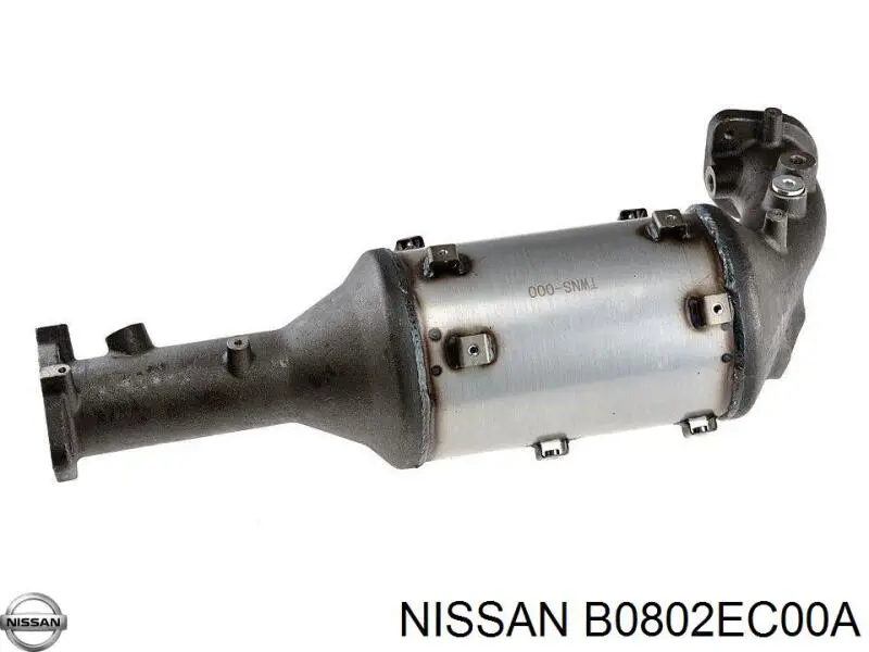 Filtro de partículas do sistema dos gases de escape Nissan/Infiniti B0802EC00A preço, a partir de 368,00 USD
