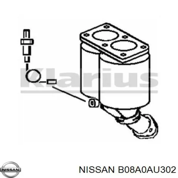 Convertidor - catalisador Nissan/Infiniti B08A0AU302 preço, a partir de 2911,60 USD