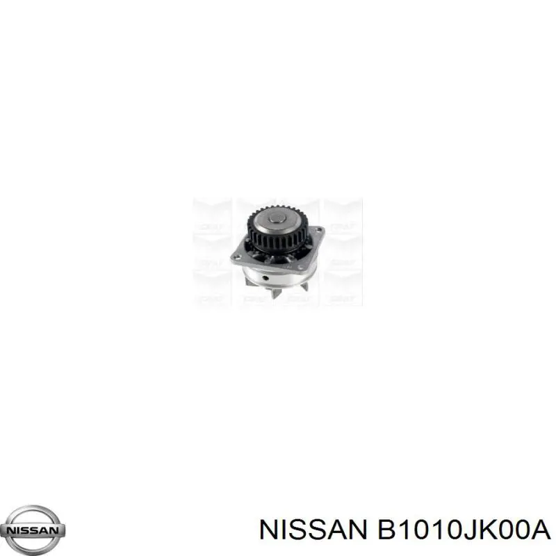 Compre B1010JK00A Nissan/Infiniti Bomba de água (bomba) de esfriamento