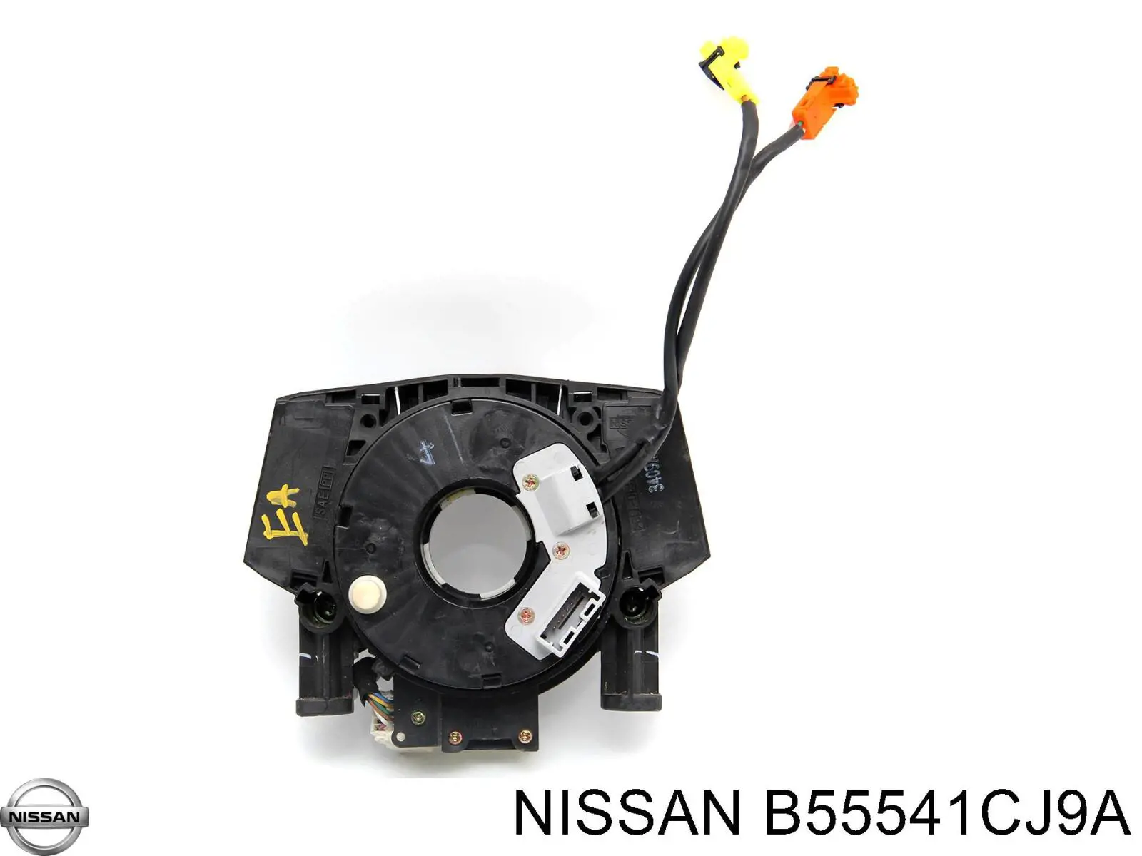 B55541CJ9A Nissan/Infiniti Anel AIRBAG de contato, cabo plano do volante