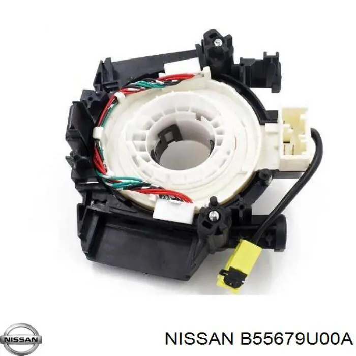 B55679U00A Nissan/Infiniti Anel AIRBAG de contato, cabo plano do volante