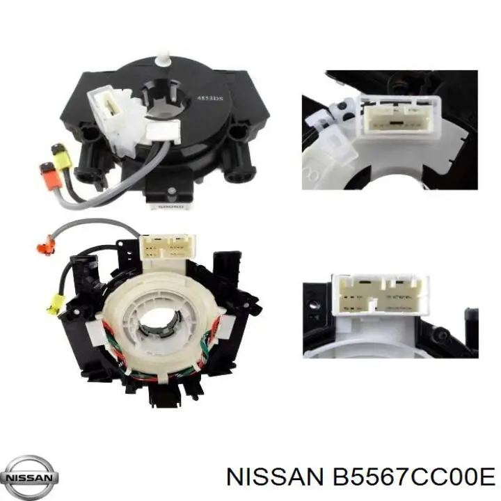 Comutador instalado na coluna da direção, parte central Nissan/Infiniti B5567CC00E preço, a partir de 46,94 USD