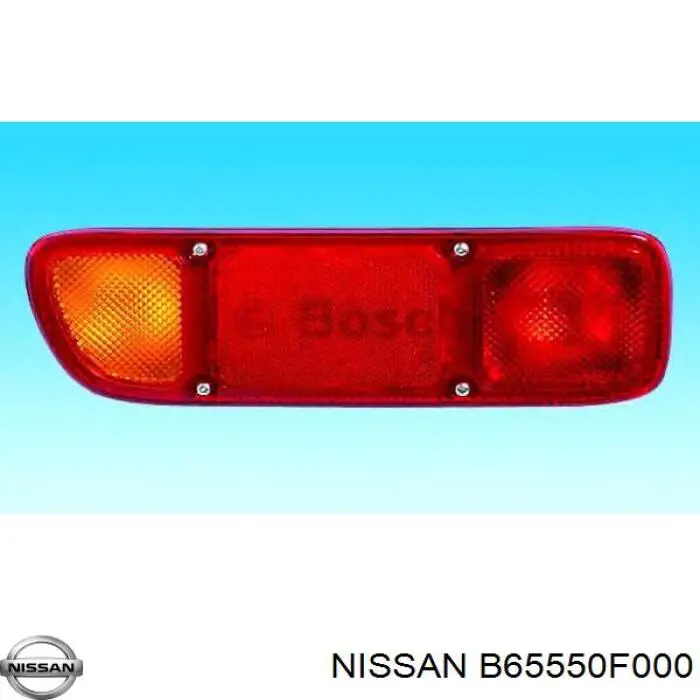 Compre 254557F000 Nissan/Infiniti Lanterna do pára-choque traseiro esquerdo