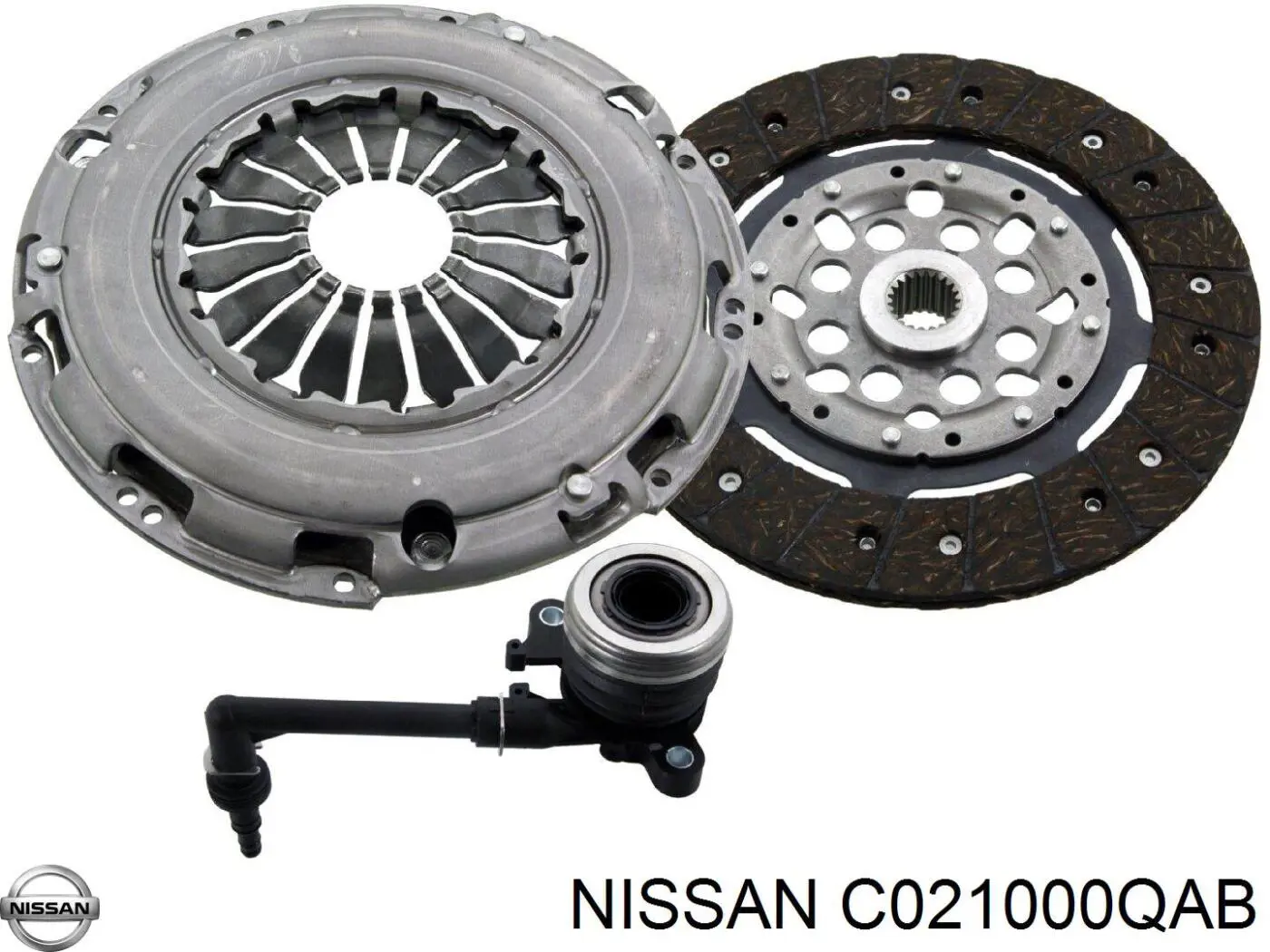 Compre C021000QAB Nissan/Infiniti Kit de embraiagem (3 peças)