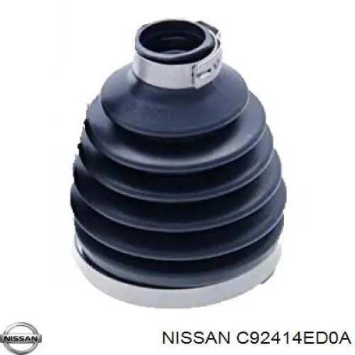 C92414ED0A Nissan/Infiniti Bota de proteção externa de junta homocinética do semieixo dianteiro