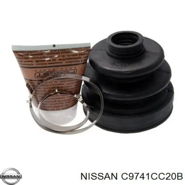 Compre C9741CC20B Nissan/Infiniti Bota de proteção interna de junta homocinética do semieixo dianteiro