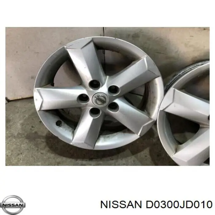 D0300JD010 Nissan/Infiniti Discos de roda de aleação ligeira (de aleação ligeira, de titânio)