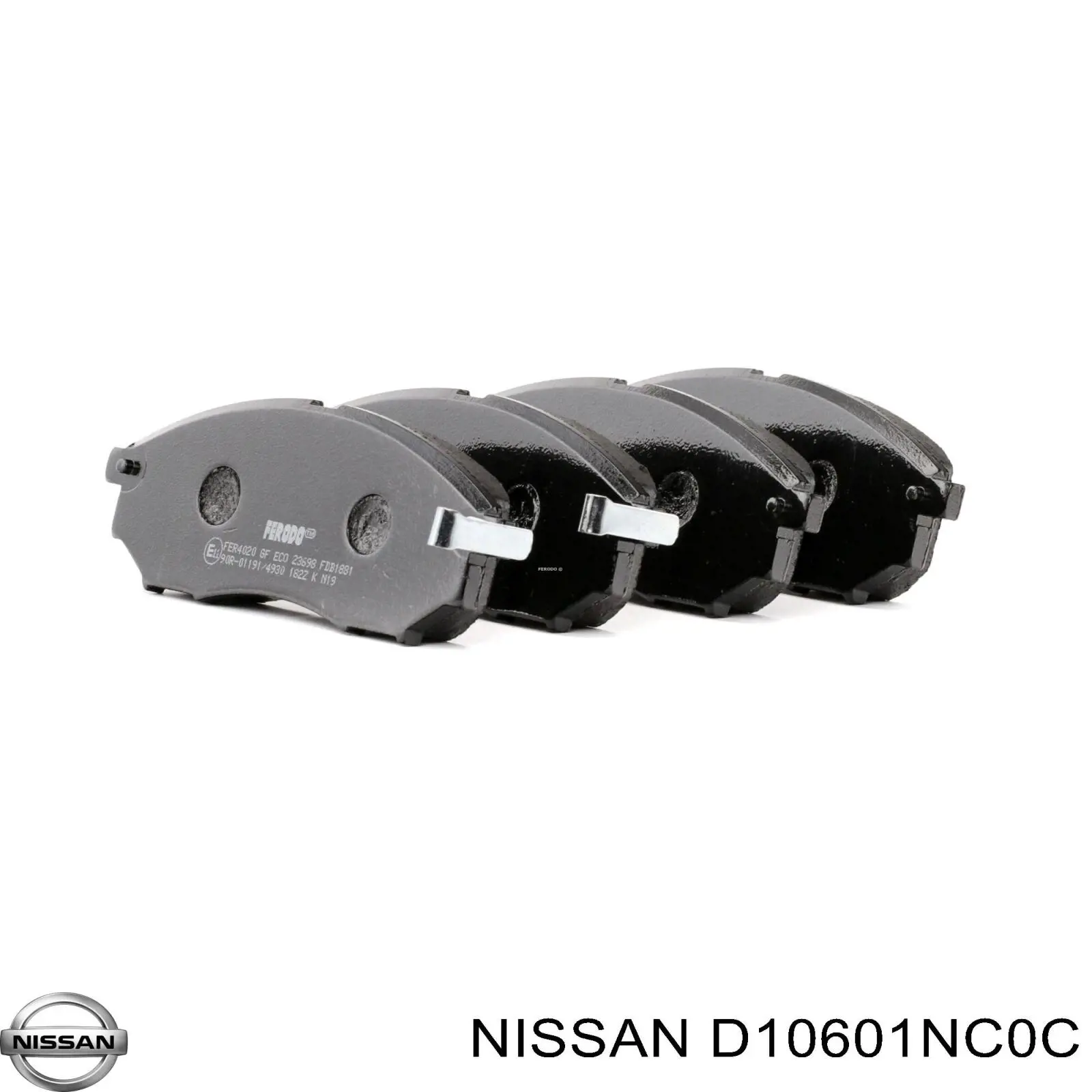 Sapatas do freio dianteiras de disco Nissan/Infiniti D10601NC0C preço, a partir de 34,74 USD