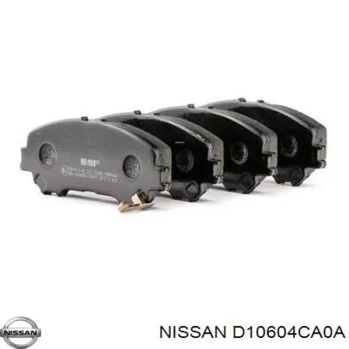 Sapatas do freio dianteiras de disco Nissan/Infiniti D10604CA0A preço, a partir de 29,86 USD