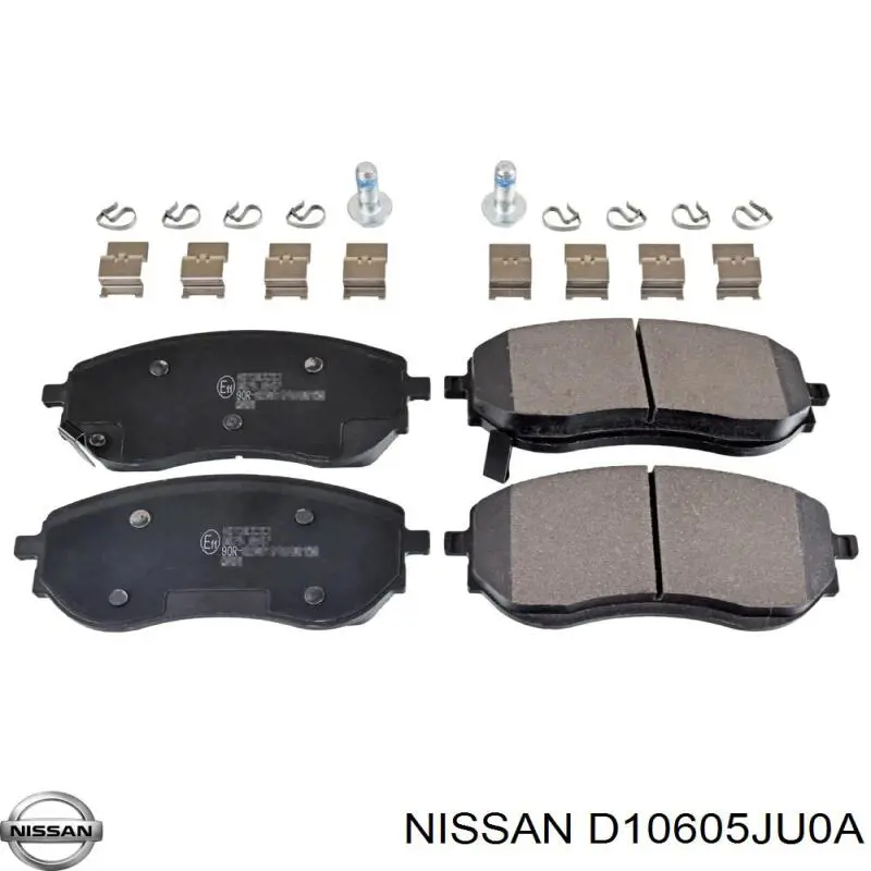 Sapatas do freio dianteiras de disco Mercedes 4704205300 preço, a partir de 94,30 USD