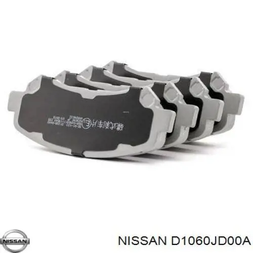 Sapatas do freio dianteiras de disco Nissan/Infiniti D1060JD00A preço, a partir de 29,94 USD
