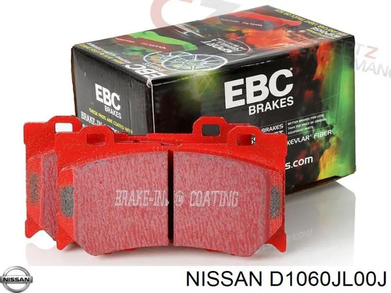 Sapatas do freio dianteiras de disco Nissan/Infiniti D1060JL00J preço, a partir de 39,92 USD