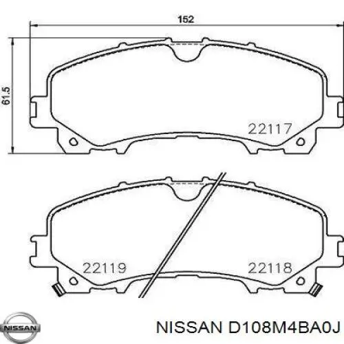 D108M4BA0J Nissan/Infiniti 