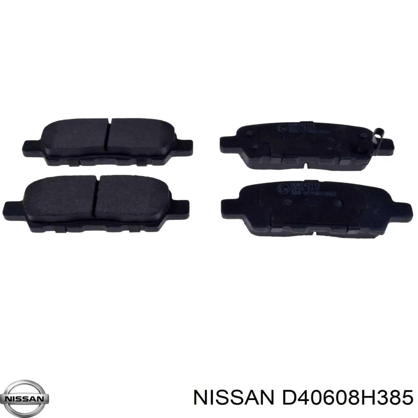 Sapatas do freio traseiras de disco Nissan/Infiniti D40608H385 preço, a partir de 22,90 USD