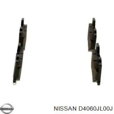 Compre D4060JL00J Nissan/Infiniti Sapatas do freio traseiras de disco