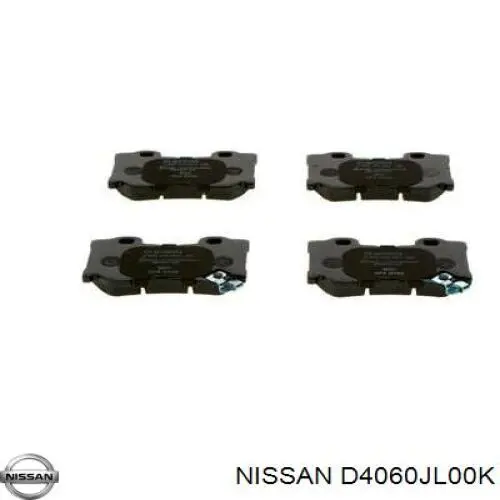 Sapatas do freio traseiras de disco Nissan/Infiniti D4060JL00K preço, a partir de 35,14 USD