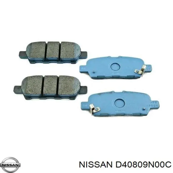 Chapa anti-ruído de fixação de sapata do freio traseira H905CK Power Stop