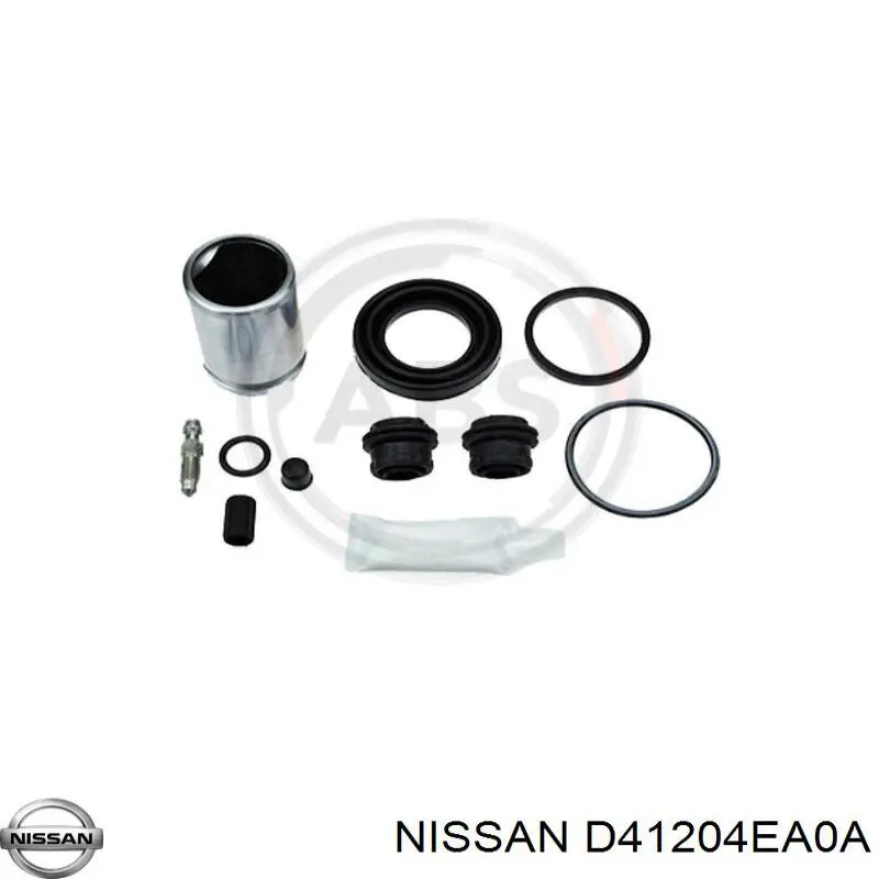 Compre D41204EA0A Nissan/Infiniti Kit de reparação de suporte do freio dianteiro