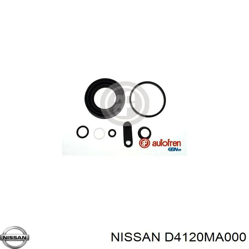 Compre D4120MA000 Nissan/Infiniti Kit de reparação de suporte do freio dianteiro