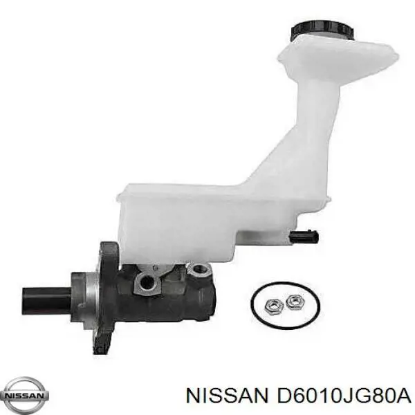 Compre D6010JG80A Nissan/Infiniti Cilindro mestre do freio