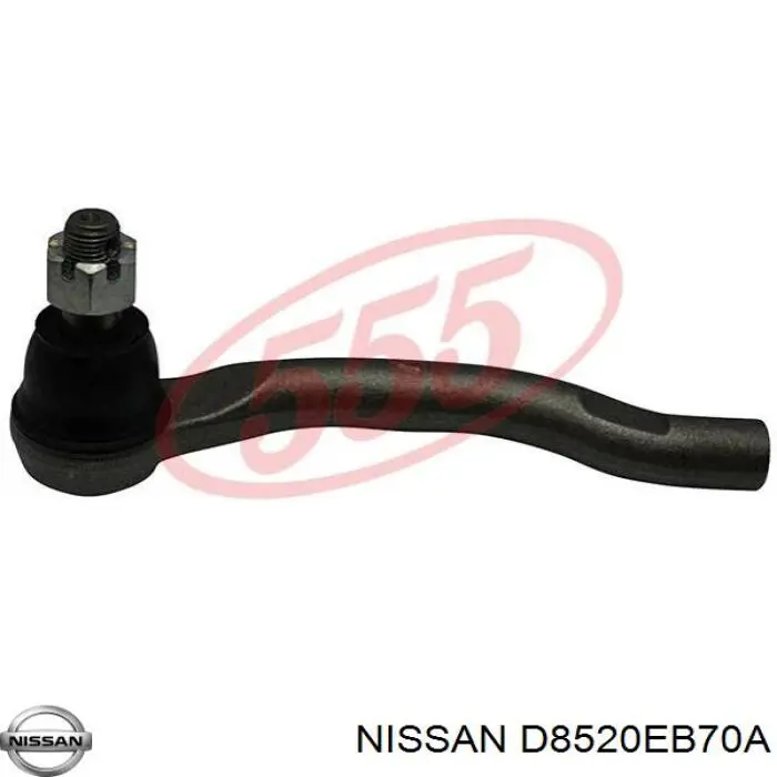 D8520EB70A Nissan/Infiniti Ponta externa da barra de direção