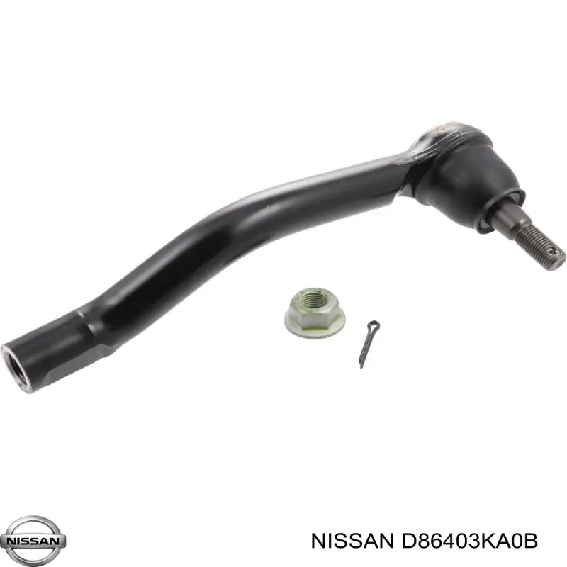 D86403KA0B Nissan/Infiniti Ponta externa da barra de direção