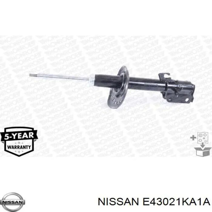 Compre E43021KA1A Nissan/Infiniti Amortecedor dianteiro direito