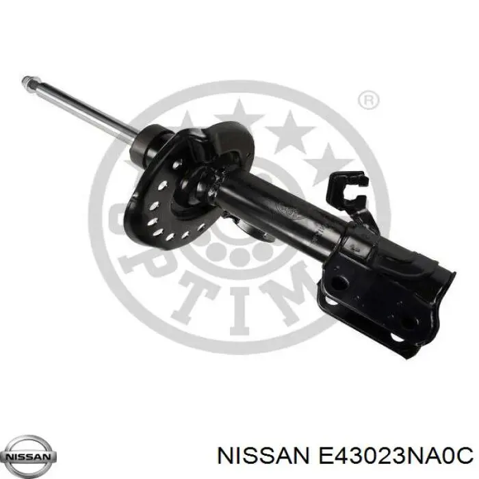 Amortecedor dianteiro direito MSS020286 Mando
