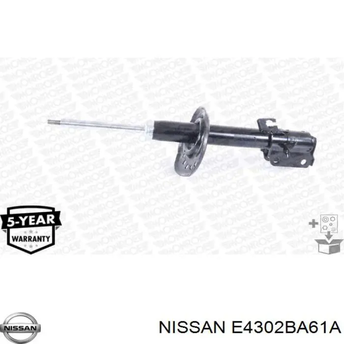 Amortecedor dianteiro direito Nissan/Infiniti E4302BA61A preço, a partir de 71,70 USD