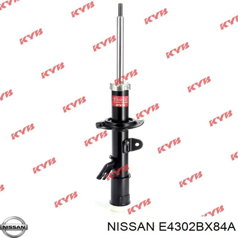 E4302BX84A Nissan/Infiniti Amortecedor dianteiro direito