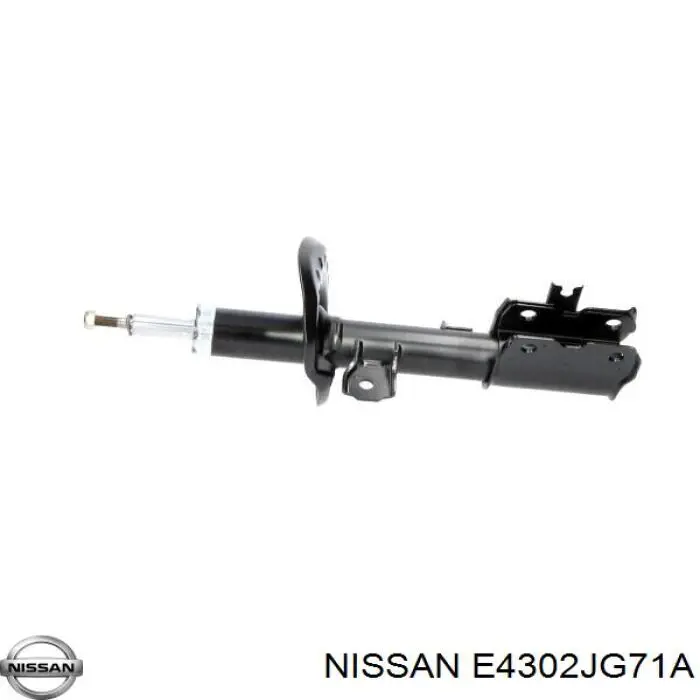 Compre E4302JG71A Nissan/Infiniti Amortecedor dianteiro direito