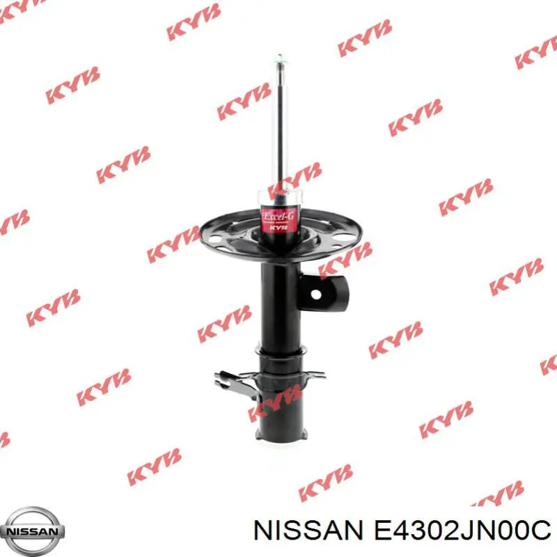 Amortecedor dianteiro direito Nissan/Infiniti E4302JN00C preço, a partir de 141,65 USD