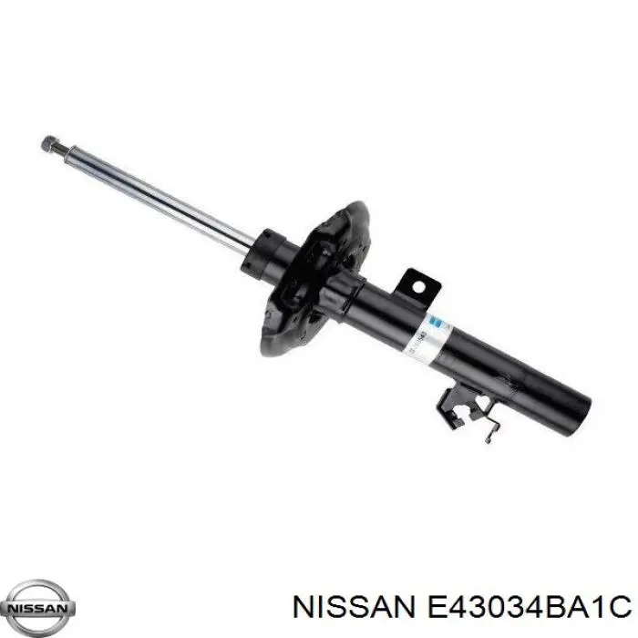 E43034BA1C Nissan/Infiniti Amortecedor dianteiro esquerdo