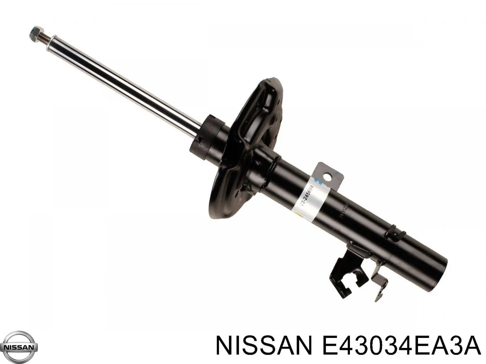 E43034EA3A Nissan/Infiniti Amortecedor dianteiro esquerdo