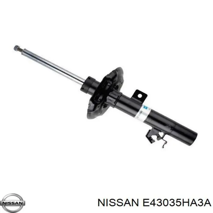 E43035HA3A Nissan/Infiniti Amortecedor dianteiro esquerdo