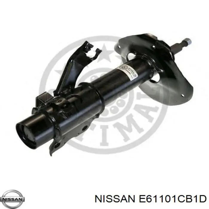 E61AM1CB1D Nissan/Infiniti Amortecedor dianteiro direito