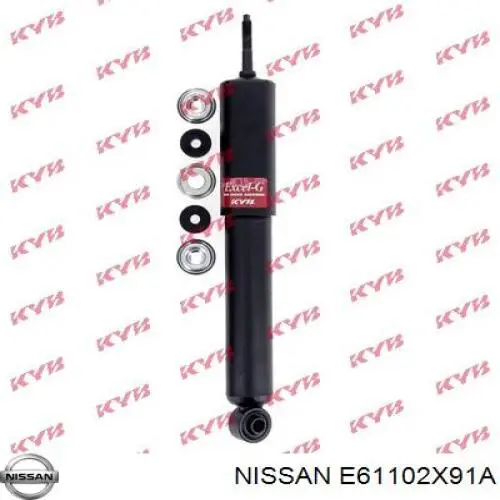 E61102X91A Nissan/Infiniti Amortecedor dianteiro