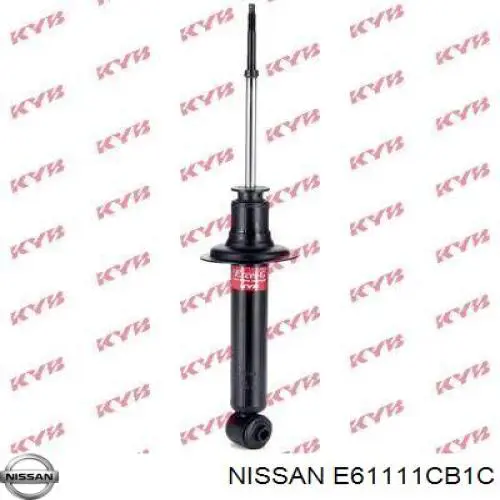 E61111CB0C Nissan/Infiniti Amortecedor dianteiro esquerdo