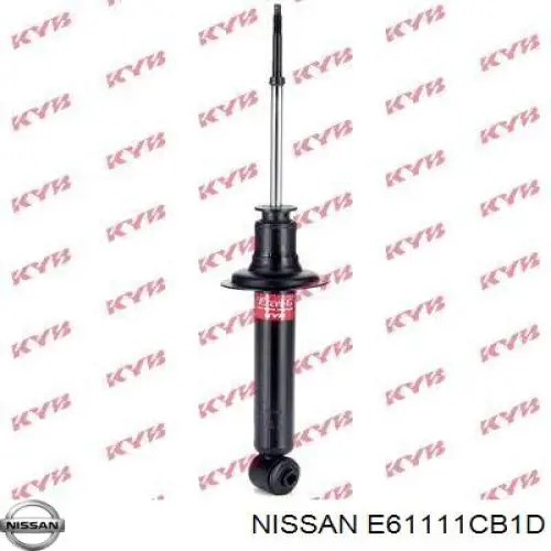 E61AA1CB1D Nissan/Infiniti Amortecedor dianteiro esquerdo