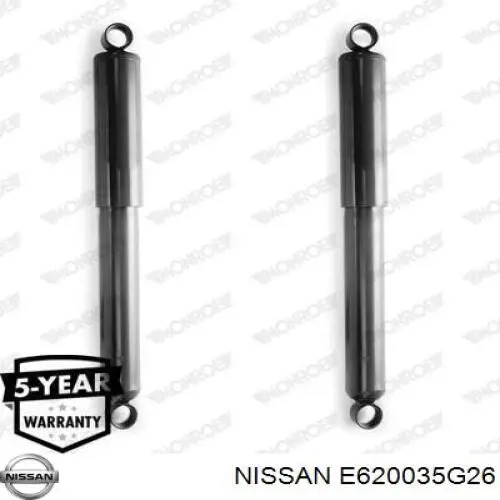 Amortecedor traseiro Nissan/Infiniti E620035G26 preço, a partir de 68,10 USD